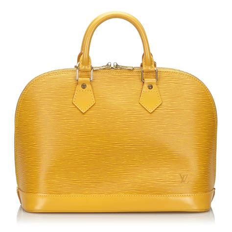 lv alma yellow